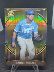 Cayden Wallace [Gold] #BI-18 Baseball Cards 2023 Bowman Chrome Invicta Prices