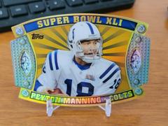Peyton Manning [Gold] Football Cards 2011 Topps Super Bowl Legends Die Cut Prices