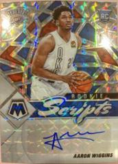 Aaron Wiggins Basketball Cards 2021 Panini Mosaic Rookie Scripts Autographs Prices
