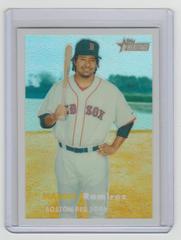Manny Ramirez [Chrome Black Refractor] Baseball Cards 2006 Topps Heritage Chrome Prices