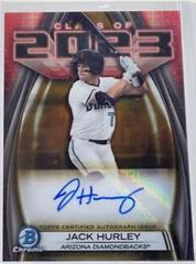 Jack Hurley [Gold] #23A-JH Baseball Cards 2023 Bowman Draft Class of Autographs Prices