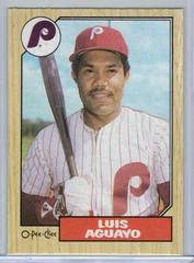 Luis Aguayo #18 Baseball Cards 1987 O Pee Chee Prices