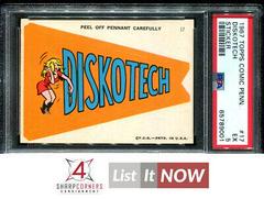 Diskotech [Sticker] Football Cards 1967 Topps Comic Pennants Prices