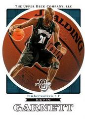 Kevin Garnett #154 Basketball Cards 2003 Upper Deck Prices