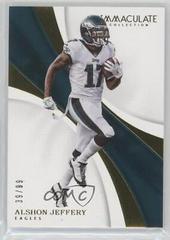 Alshon Jeffery #81 Football Cards 2017 Panini Immaculate Collection Prices