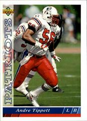 Andre Tippett #217 Football Cards 1993 Upper Deck Prices