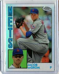 Jacob deGrom Baseball Cards 2019 Topps Chrome 1984 Baseball Prices