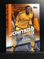 Sean Johnson [Autograph Orange] Soccer Cards 2016 Topps MLS Prices