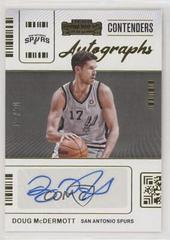 Doug McDermott [Gold] Basketball Cards 2021 Panini Contenders Contenders Autographs Prices