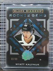 Wyatt Kalynuk [Spectrum] Hockey Cards 2021 Upper Deck Black Diamond Rookie Gems Prices