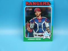 Jonah Heim #22 Baseball Cards 2024 Topps Heritage Chrome Prices