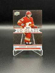 Johnny Gaudreau [Red] #GS-7 Hockey Cards 2021 Upper Deck Ovation UD Glass Stars Prices