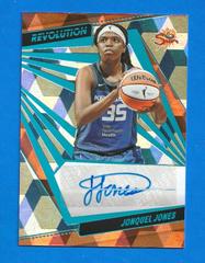 Jonquel Jones [Cubic] Basketball Cards 2022 Panini Revolution WNBA Autographs Prices