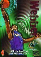 Chris Webber #135 Basketball Cards 1997 Skybox Z Force Prices