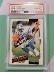 Barry Sanders [Artist's Proof] Football Cards 1996 Panini Score Prices
