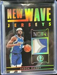 Jaden Hardy [Prime] #NWJ-JHD Basketball Cards 2022 Panini Noir New Wave Jerseys Prices