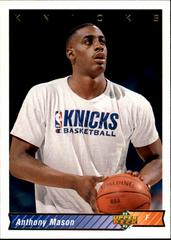 Anthony Mason #239 Basketball Cards 1992 Upper Deck Prices