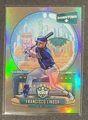 Francisco Lindor Baseball Cards 2021 Panini Diamond Kings Downtown Prices