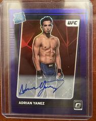 Adrian Yanez [Signature Purple] Ufc Cards 2022 Panini Donruss Optic UFC Prices