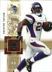 Chester Taylor Football Cards 2007 SP Chirography Prices
