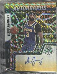 Anthony Davis [Choice Black Gold] #AM-ATD Basketball Cards 2021 Panini Mosaic Autographs Prices