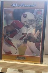 Alan Branch [Gold Refractor] #BC85 Football Cards 2007 Bowman Chrome Prices
