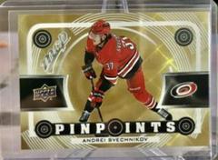 Andrei Svechnikov [Gold] #PP-23 Hockey Cards 2022 Upper Deck MVP Pinpoints Prices