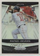 Rafael Devers [Holo] Baseball Cards 2018 Panini Chronicles Prizm Prices