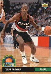 Clyde Drexler #AD20 Basketball Cards 1992 Upper Deck All-Division Prices