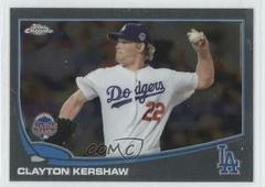 Clayton Kershaw #MB-8 Baseball Cards 2013 Topps Chrome Update Prices