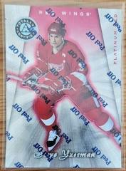 Steve Yzerman [Platinum Red Promo] #38 Hockey Cards 1997 Pinnacle Totally Certified Prices