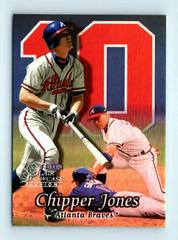 Chipper Jones [Row 2] #4 Baseball Cards 1999 Flair Showcase Prices
