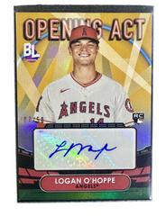 Logan O'Hoppe [Gold] #OAA-LOH Baseball Cards 2023 Topps Big League Opening Act Autographs Prices