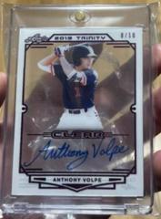 Anthony Volpe #CA-AV2 Baseball Cards 2019 Leaf Trinity Clear Autograph Prices