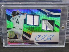 Colton Welker #RDJA-CW Baseball Cards 2022 Panini Chronicles Rookie Dual Jersey Autographs Prices
