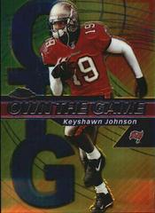Keyshawn Johnson #OG23 Football Cards 2002 Topps Chrome Own the Game Prices