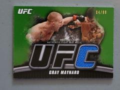 Gray Maynard [Green] Ufc Cards 2010 Topps UFC Knockout Fight Mat Relic Prices