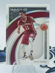 Trae Young Basketball Cards 2022 Panini Immaculate Collection Collegiate Prices