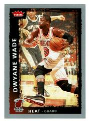 Dwyane Wade Basketball Cards 2008 Fleer Prices