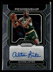 Alton Lister #PNM-ALT Basketball Cards 2022 Panini Prizm Penmanship Autographs Prices