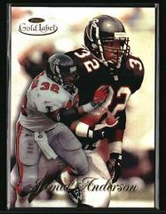 Jamal Anderson [Class 1 Black] #3 Football Cards 1998 Topps Gold Label Prices