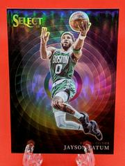 Jayson Tatum #10 Basketball Cards 2022 Panini Select Color Wheel Prices