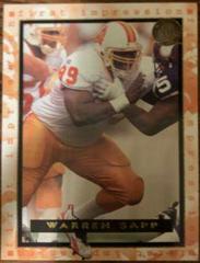 Warren Sapp Football Cards 1996 Ultra Prices