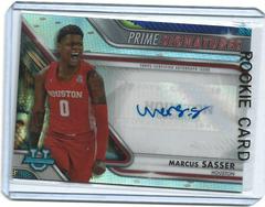 Marcus Sasser #PCS-MS Basketball Cards 2022 Bowman Chrome University Prime Signatures Prices