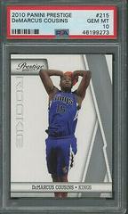 DeMarcus Cousins #215 Basketball Cards 2010 Panini Prestige Prices