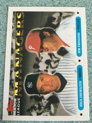 Buck Showalter, Jim Fregosi [Major League Managers] Baseball Cards 1993 Topps Prices