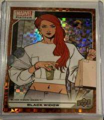 Black Widow [Orange Checkers] #176 Marvel 2023 Upper Deck Platinum Prices