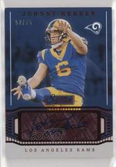Johnny Hekker [Red] #SS33 Football Cards 2019 Panini Chronicles Signature Series Prices