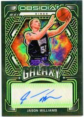 Jason Williams [Green] Basketball Cards 2021 Panini Obsidian Galaxy Autographs Prices