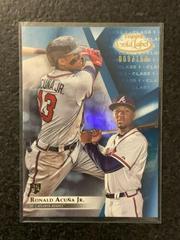 Ronald Acuna Jr. [Class 1 Blue] Baseball Cards 2018 Topps Gold Label Prices